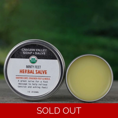 Minty Feet Balm Herbal Salve
